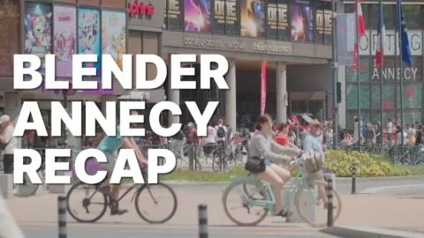 Blender at Annecy 2024 Recap